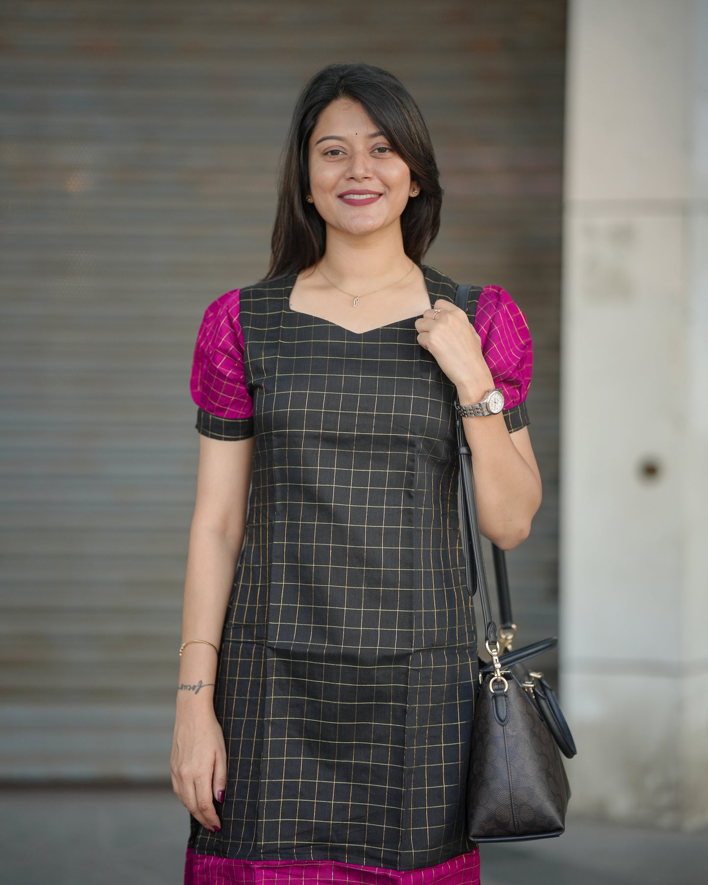 CHIC CHECKS COORD SET