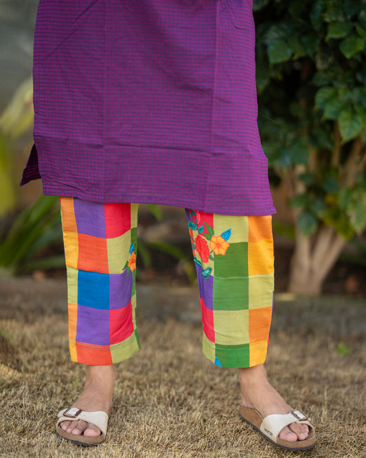AMETHYST PATCHWORK CO-ORD SET
