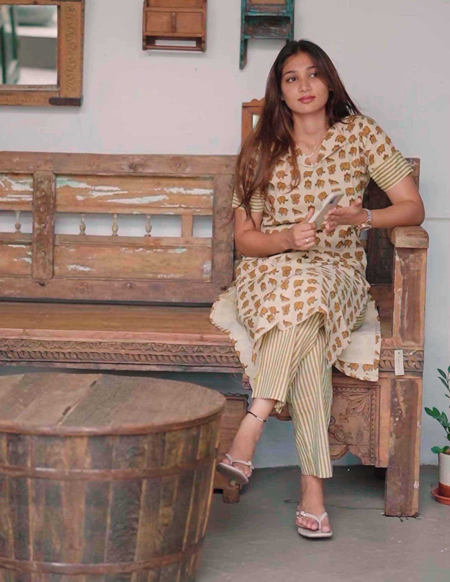 EARTHY ELEPHANT COORD SET