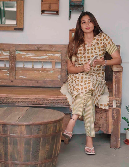 EARTHY ELEPHANT COORD SET