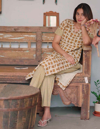 EARTHY ELEPHANT COORD SET