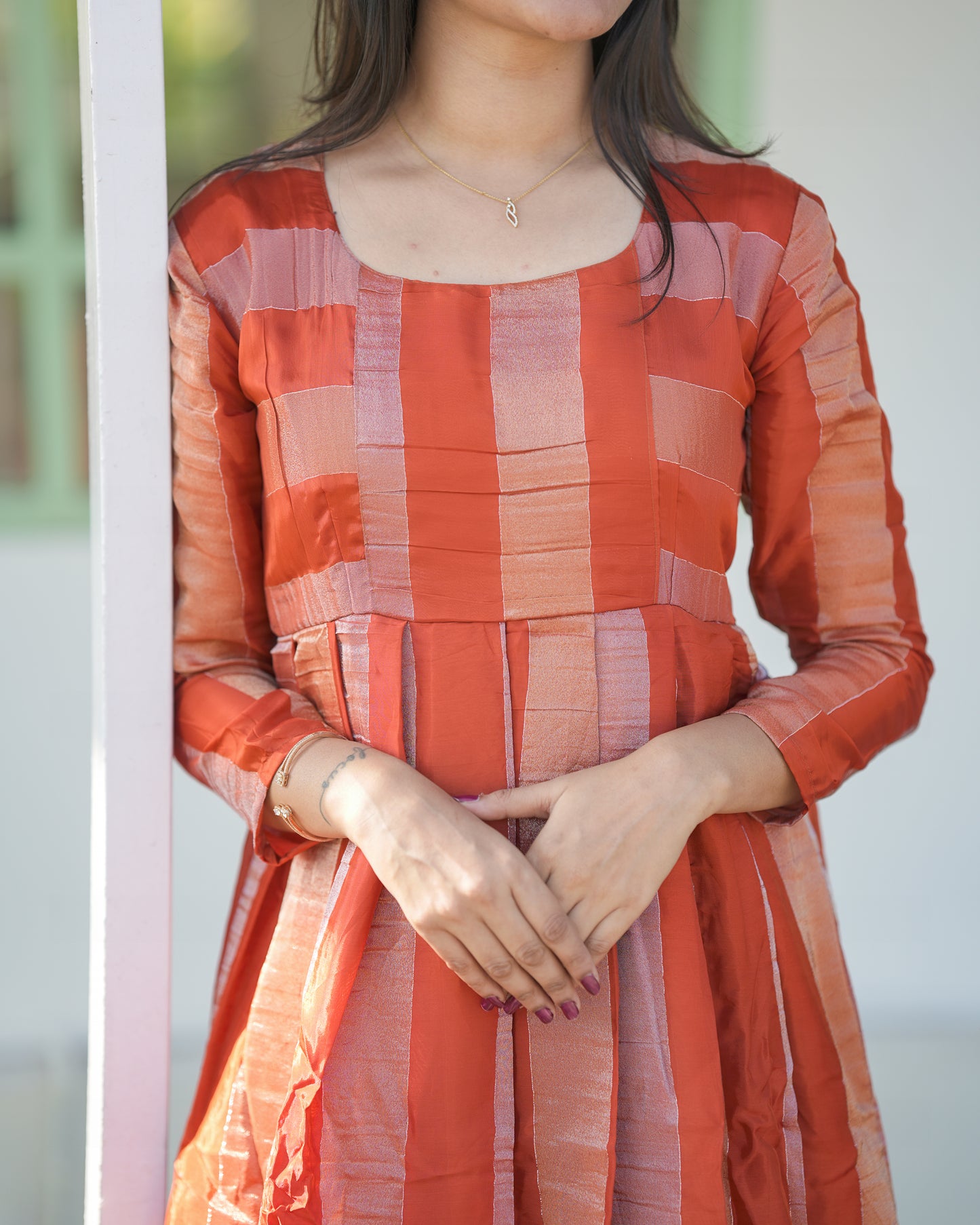 Rust Ethnic Maxi