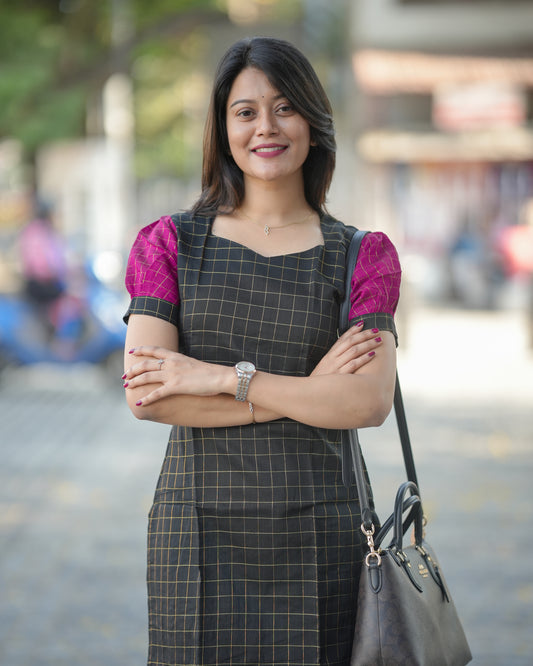 CHIC CHECKS COORD SET