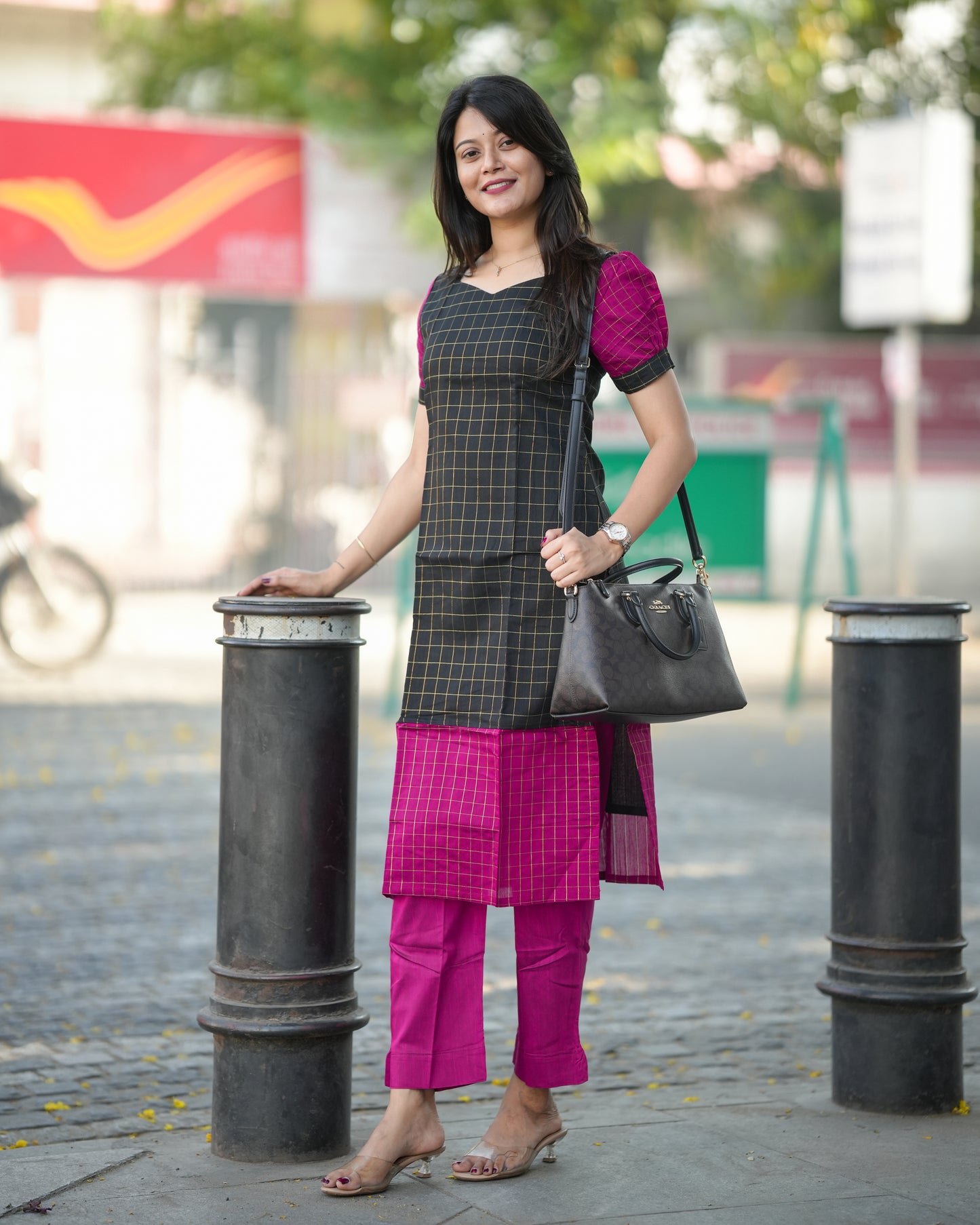 CHIC CHECKS COORD SET