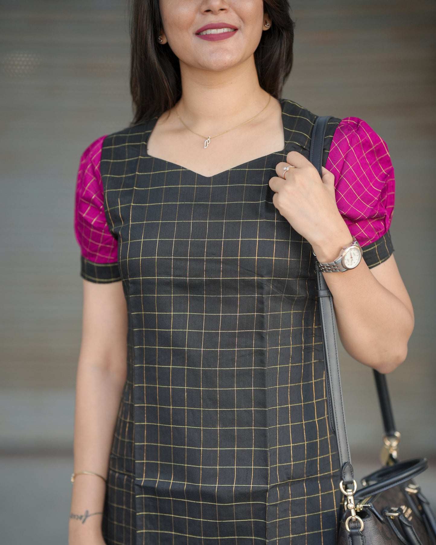 CHIC CHECKS COORD SET