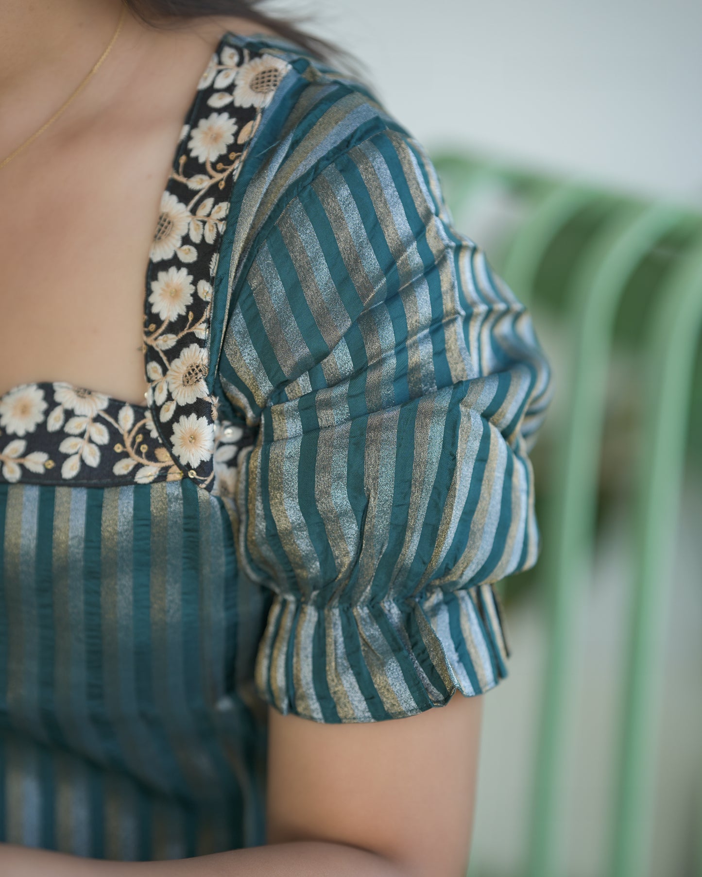 THE MAIN CHARACTER-Teal kurti