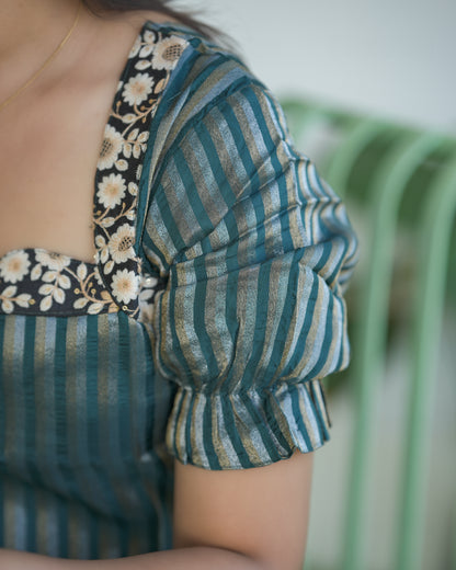 THE MAIN CHARACTER-Teal kurti