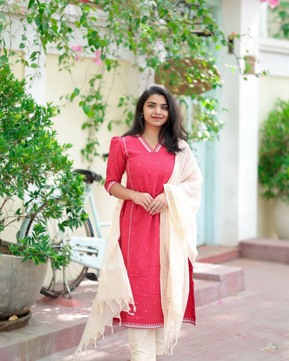 ROYAL RUBY Salwar Suit Set