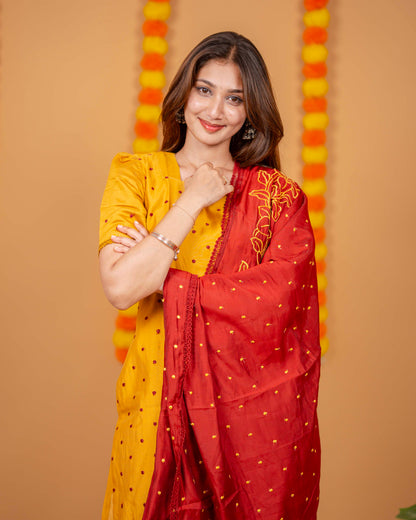 MARIGOLD HARVEST KURTA SET