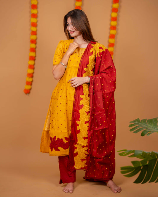 MARIGOLD HARVEST KURTA SET