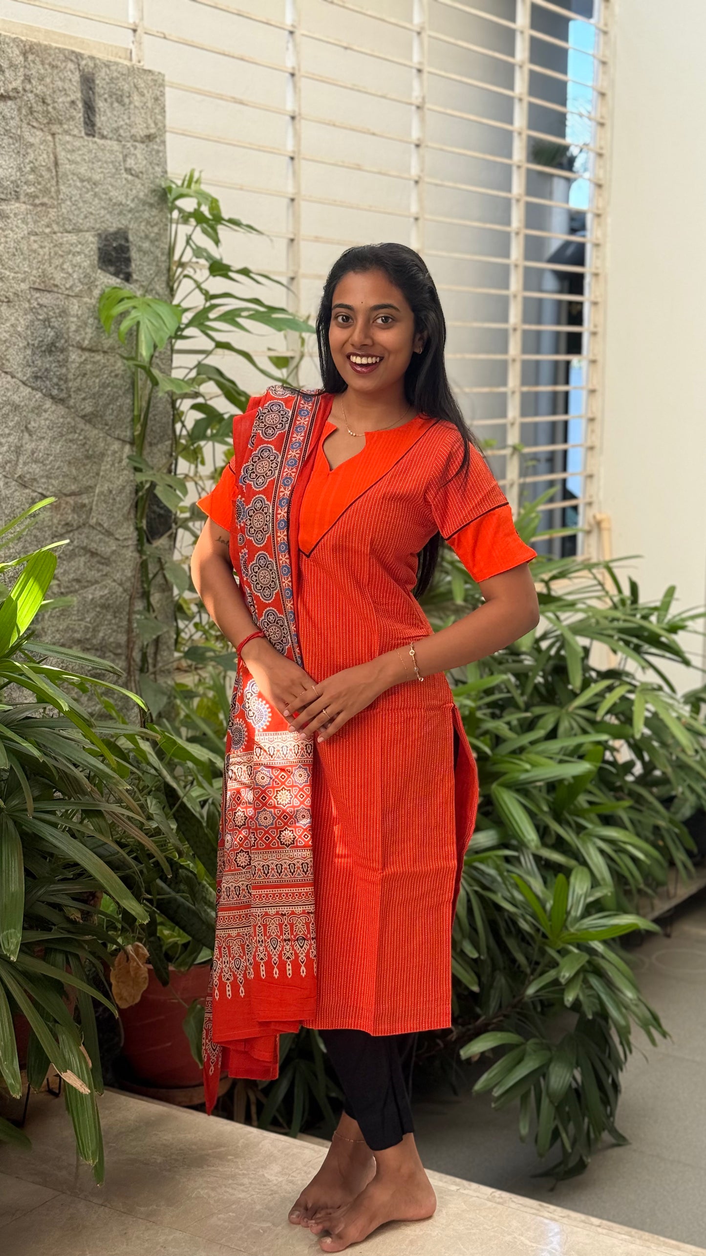 CITRUS - KURTI DUPATTA SET