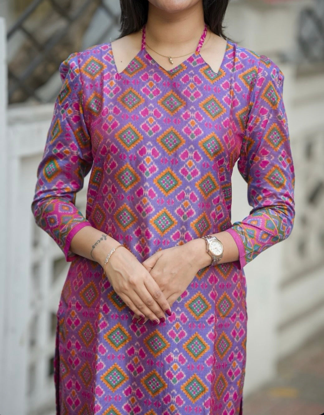 THE VIBRANT PATOLA Suit Set