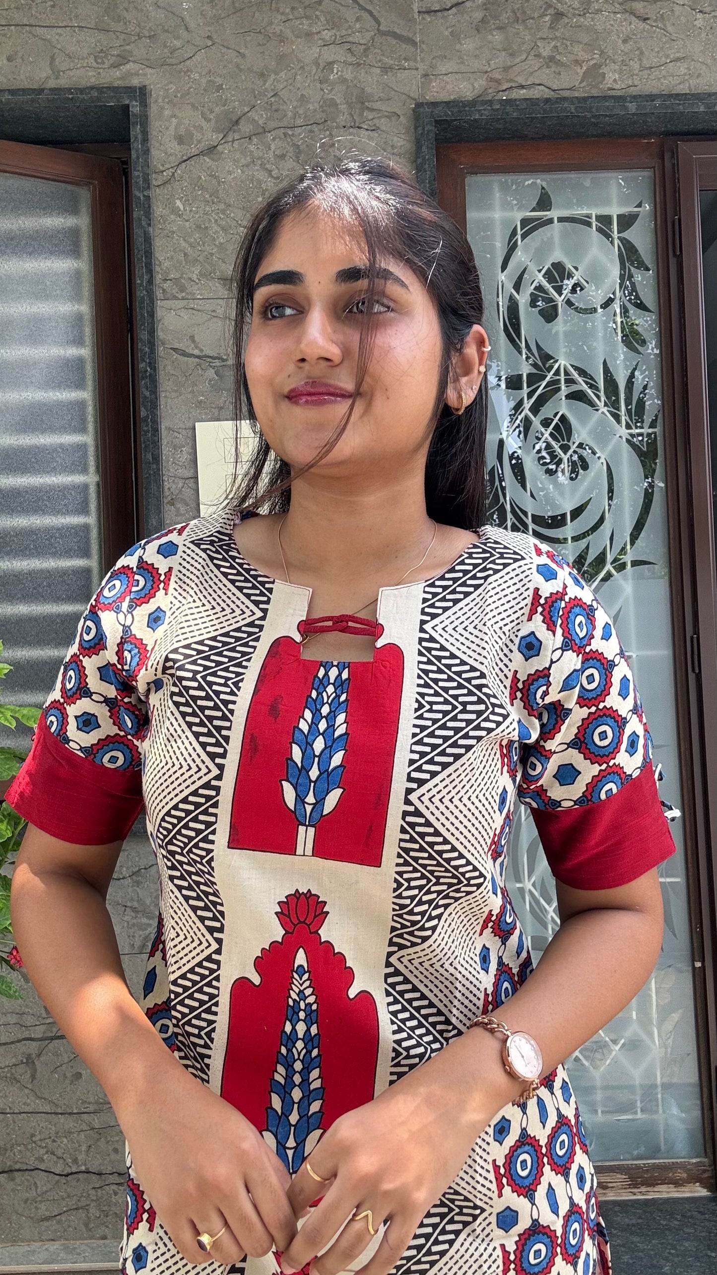 AJRAK AURA KURTI