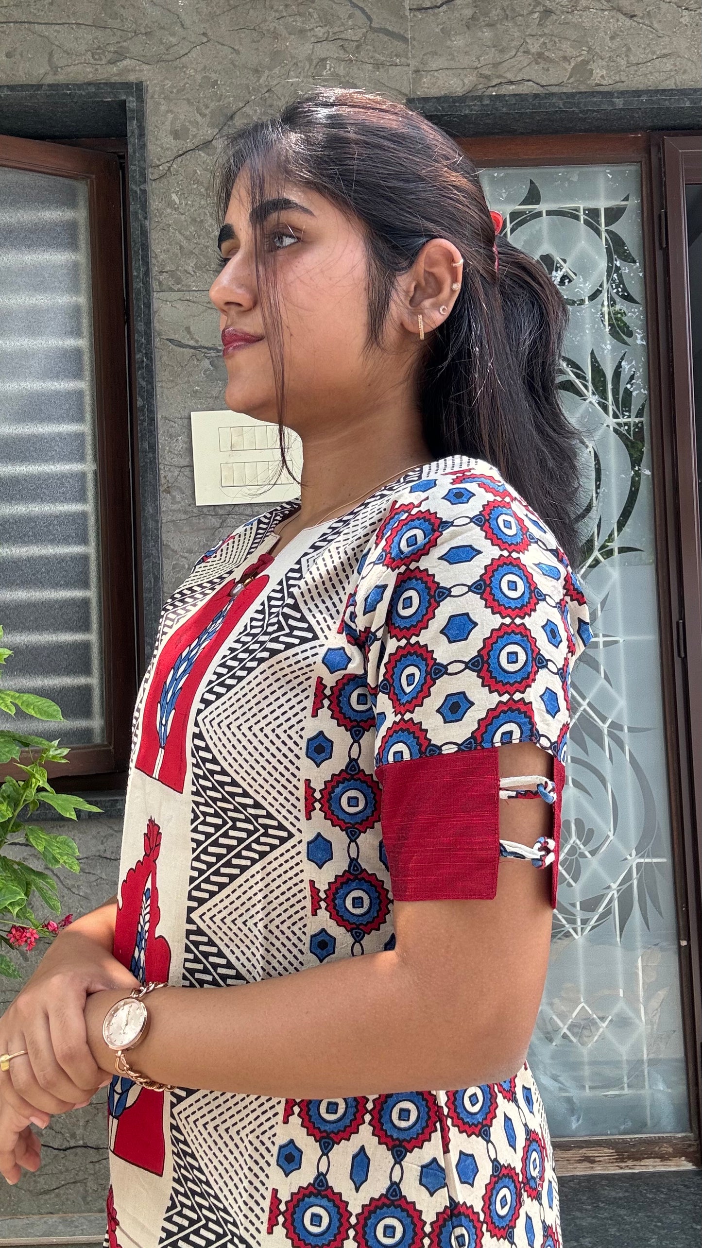 AJRAK AURA KURTI