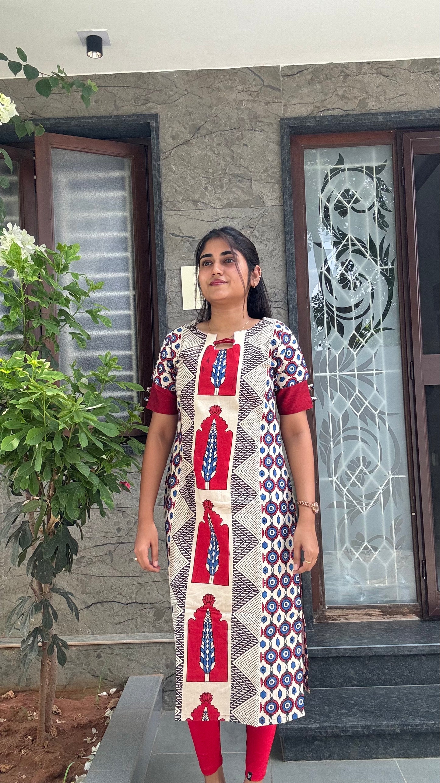 AJRAK AURA KURTI