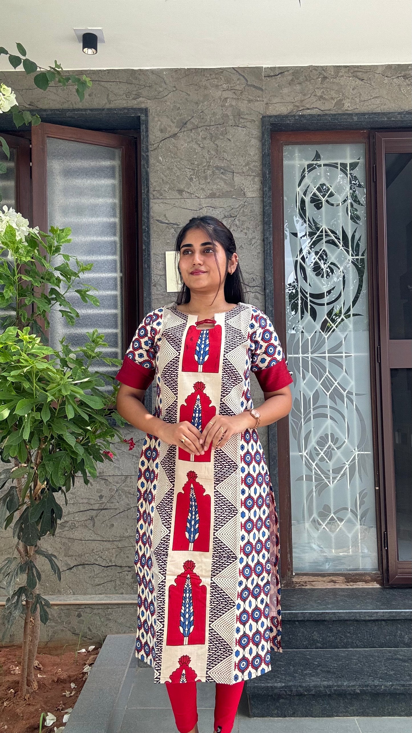 AJRAK AURA KURTI