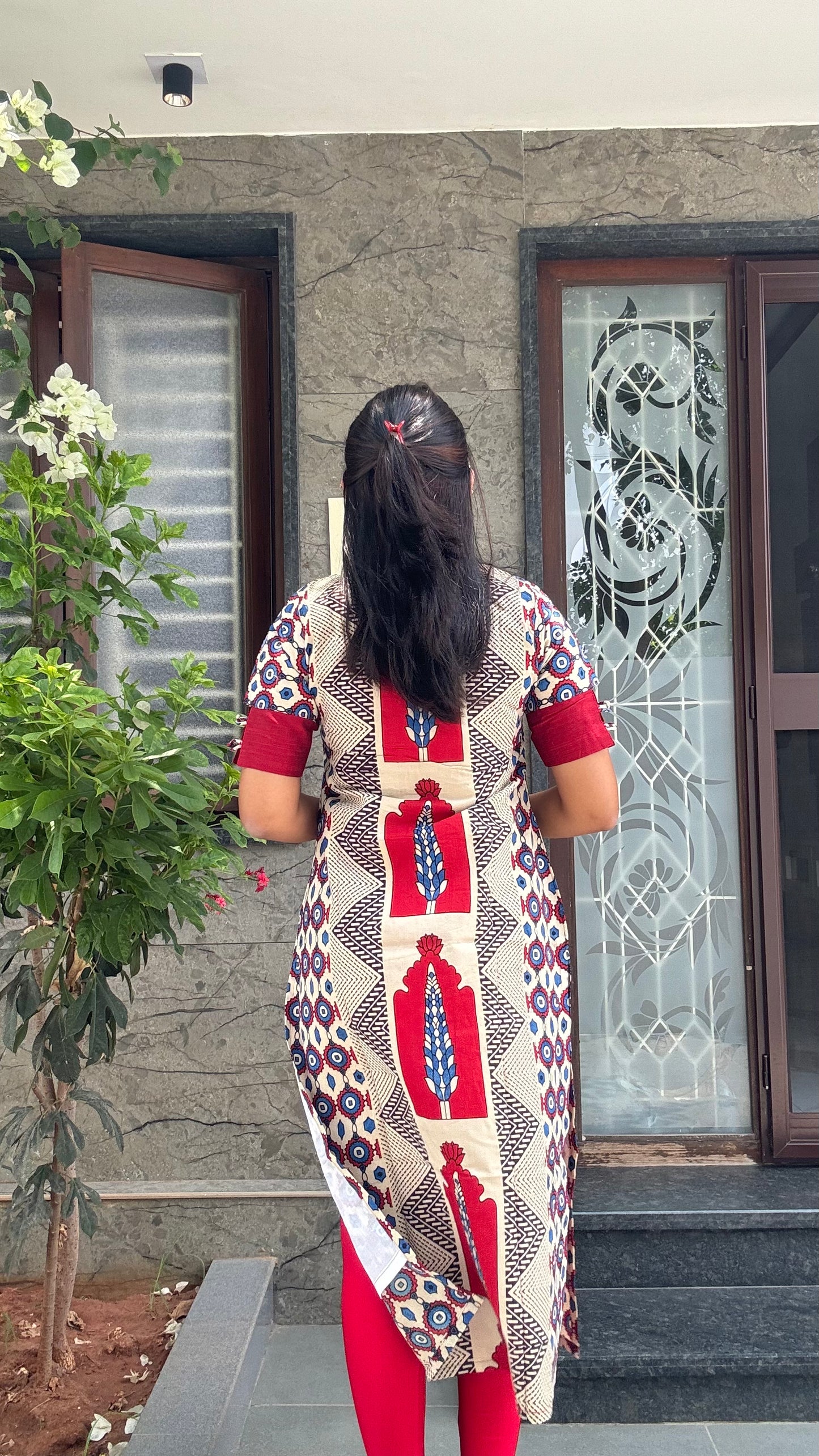 AJRAK AURA KURTI