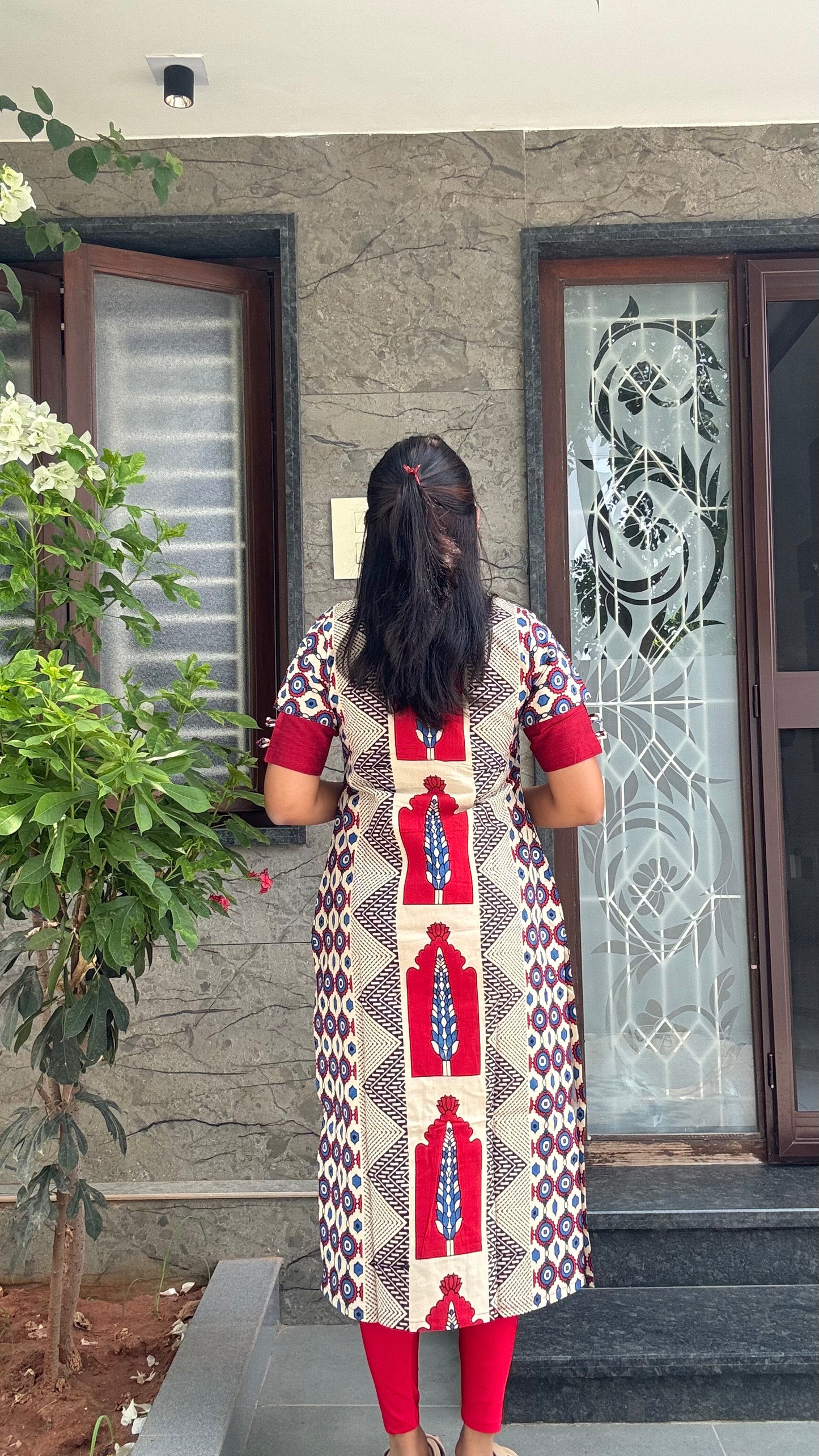 AJRAK AURA KURTI