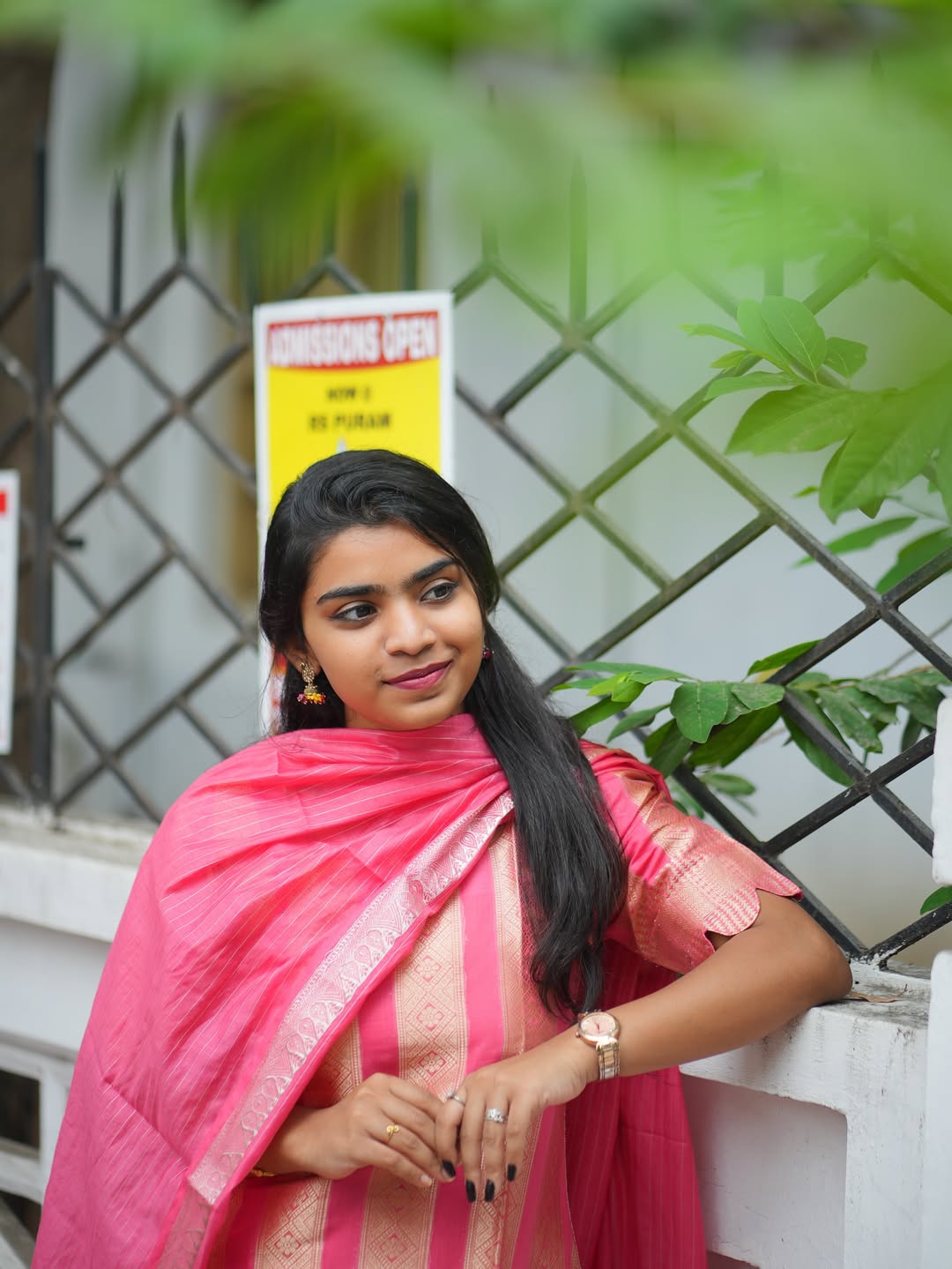 Peach Burst – Banarasi Katan Silk 3-Piece Set