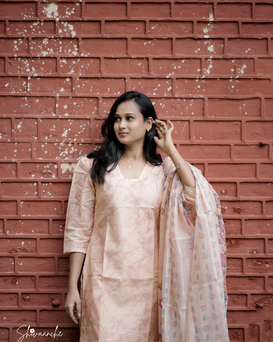 Beige and Cream marble set