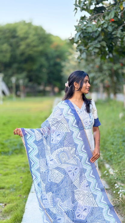 LUMINA BLUE SALWAR SET